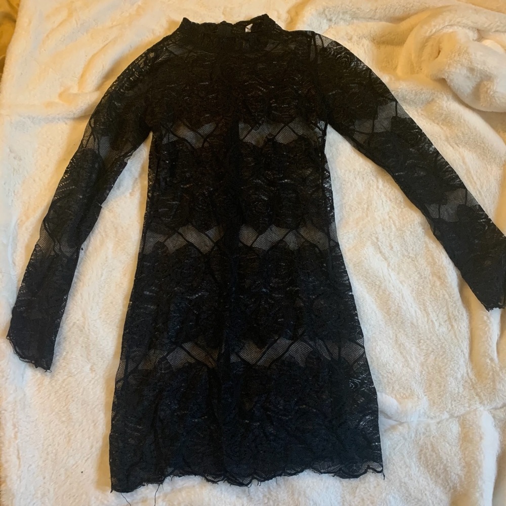 See Thru Dress/Lingerie Body Con